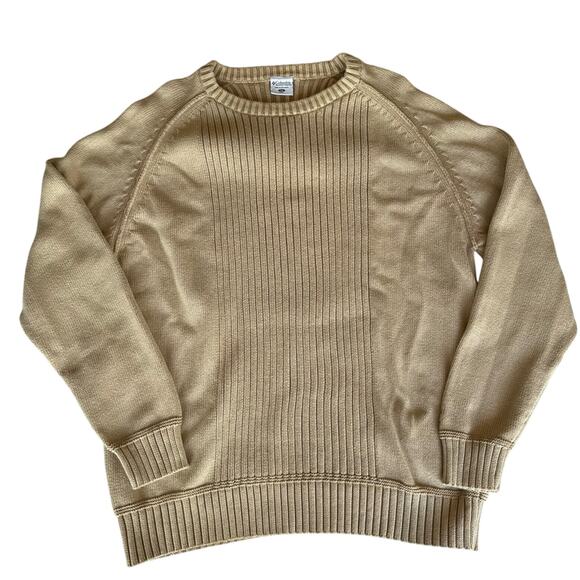 Mens Sweater Size XXL Fishermen Knit Beige Hiking - Picture 1 of 7